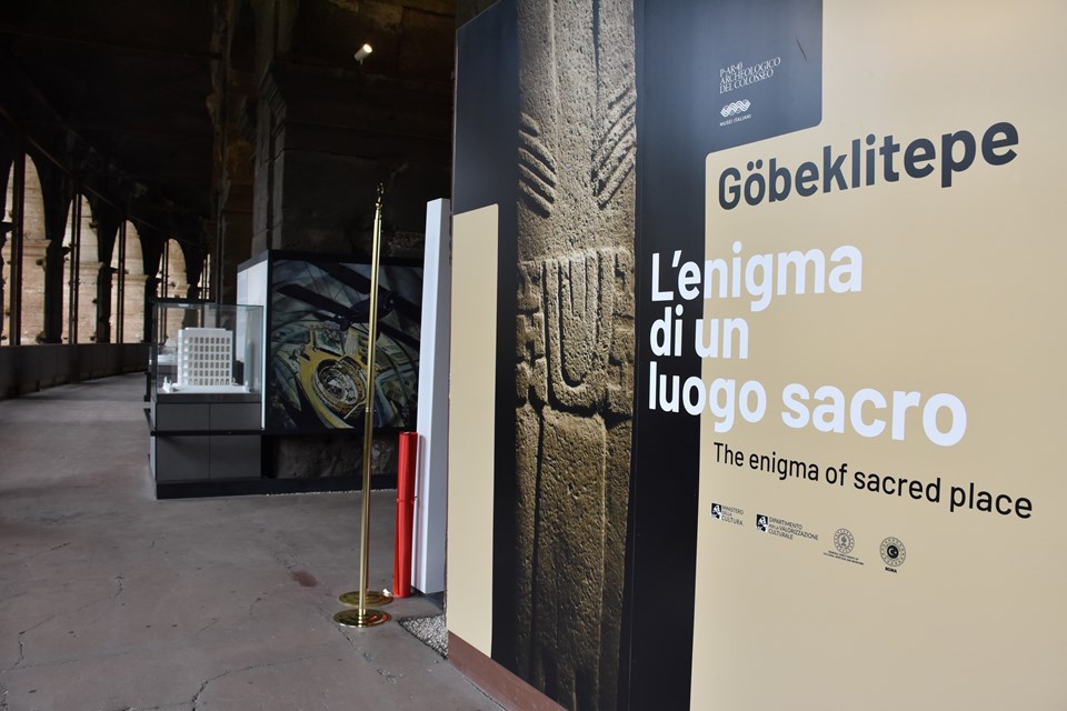 Göbeklitepe Sergisi, Roma'nın simge yapısı Kolezyum'da açıldı - 1