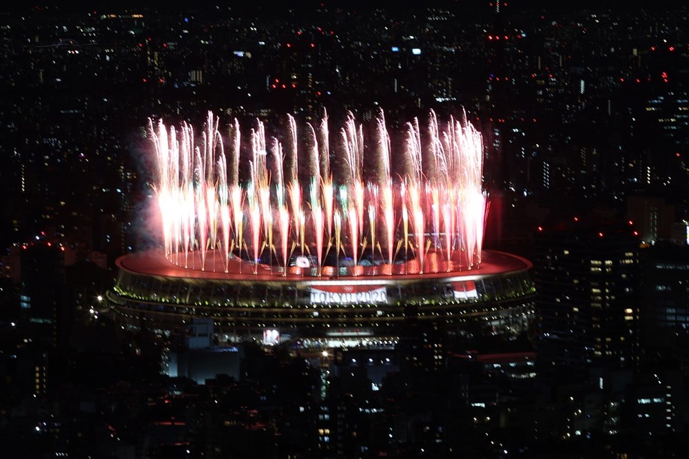 2020 Tokyo Olimpiyatları görkemli açılış töreniyle başladı - 64
