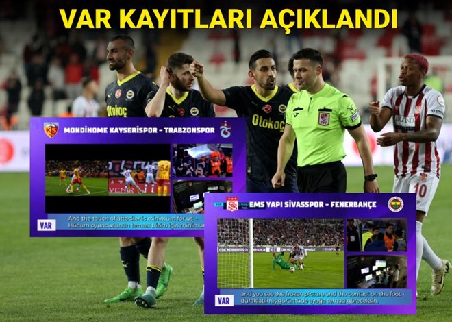 Fenerbahçe maçındaki pozisyonda hakemlerin karar anı