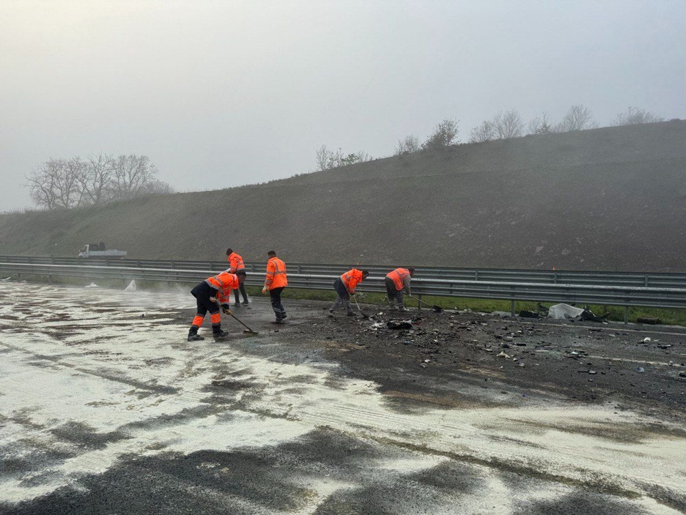 Kuzey Marmara Otoyolu'nda zincirleme kaza: 10 kişi öldü, 59 kişi yaralandı - 32