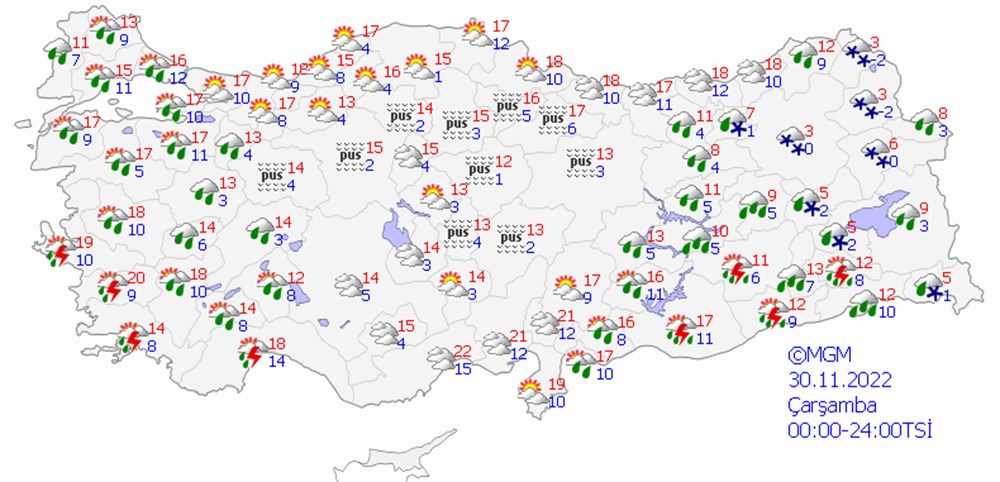 İstanbul'a kar yağışı ne zaman bekleniyor 2022? Hafta geneli hava durumu... - 9