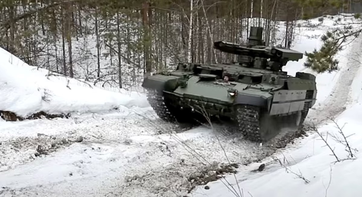 Rus Tank Destek Muharebe Aracı BMPT Terminatör, Ukrayna