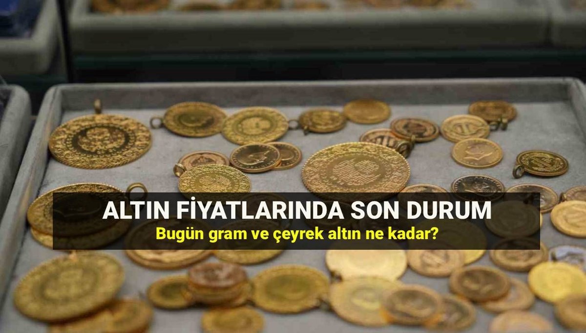 Gram ne kadar? 5 Ağustos güncel altın fiyatları: Bugün çeyrek altın kaç TL? Gram ne kadar? 5 Ağustos güncel altın fiyatları: Bugün çeyrek altın kaç TL?