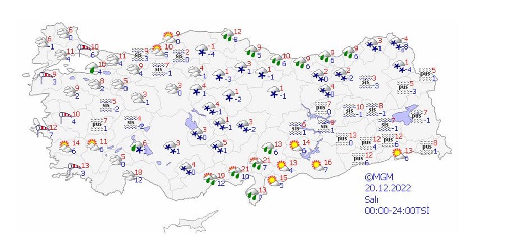 Bu hafta hava nasıl olacak? İstanbul'a mevsimin ilk karı düştü (MGM 5 günlük hava durumu raporu) - 7