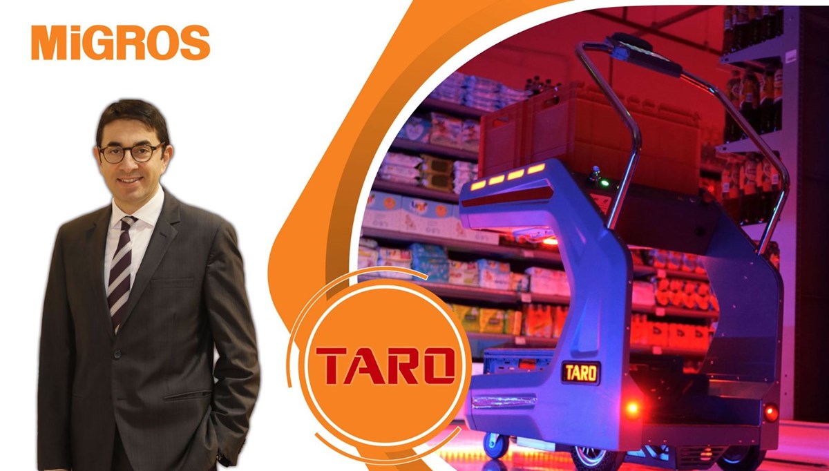 Migros siparişleri 'Robot Taro' ile hazırlıyor