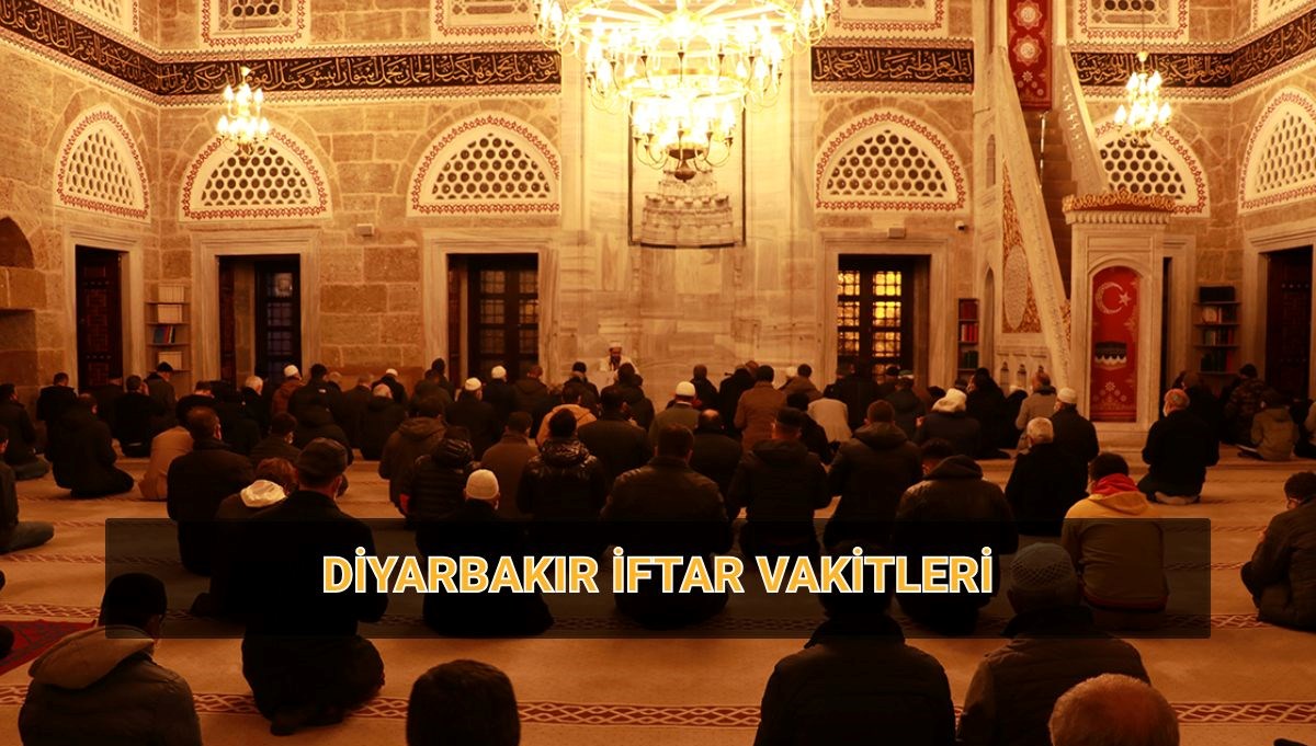 Diyarbakır imsakiye 2025: Mersin'de iftara ne kadar kaldı? Diyarbakır'da iftar ve imsak vakitleri