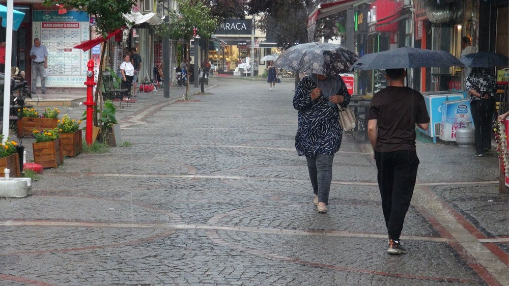 Edirne'de sağanak etkili oldu - 4