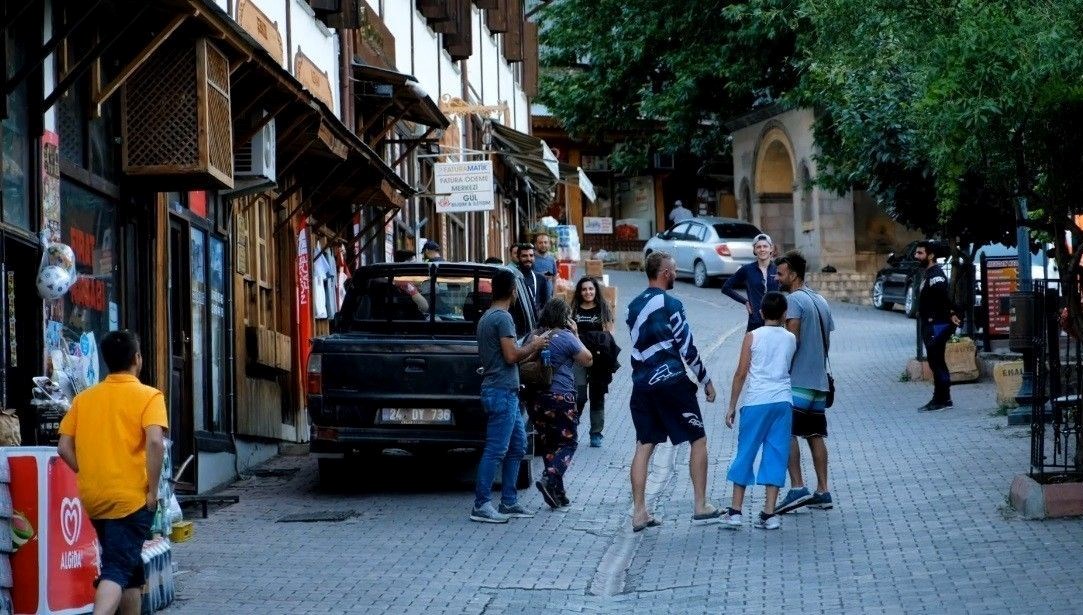 Bir ilçenin simgesi haline geldi: 96 basamakla çıkılıyor