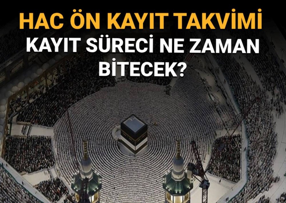 Hac ön kayıt ve kayıt yenileme süreci devam ediyor - 1