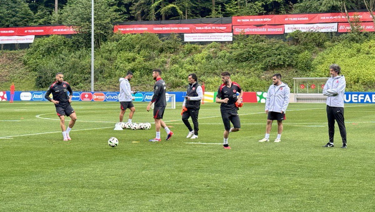 A Milli Takım, Portekiz maçı hazırlıklarına başladı