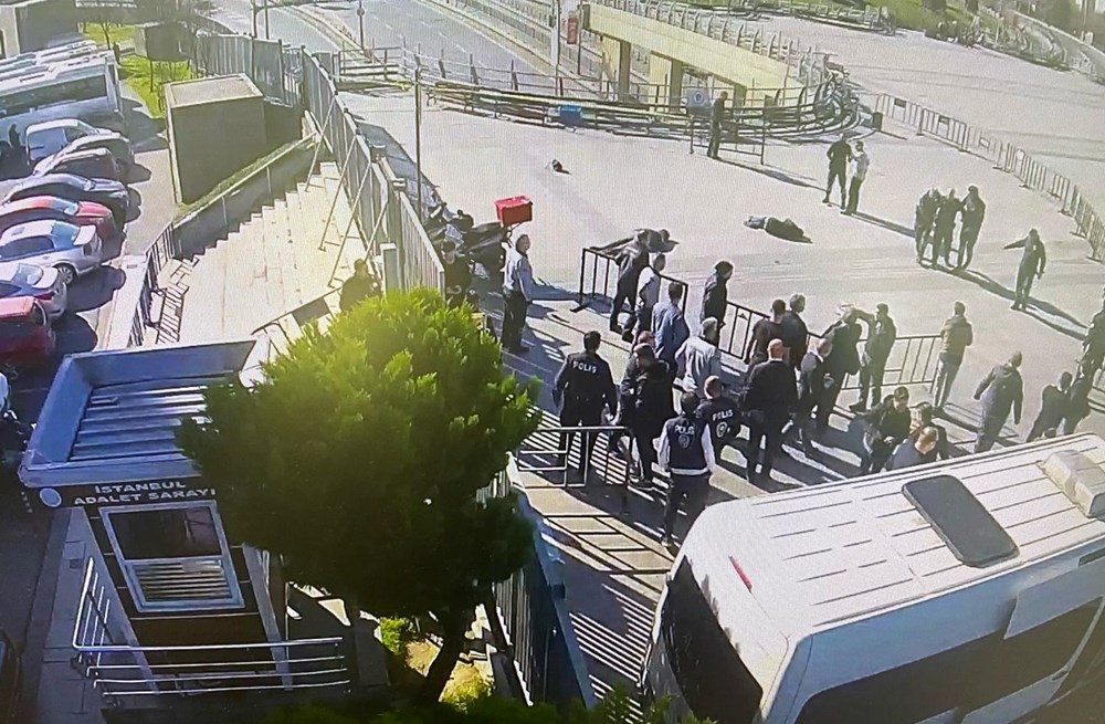 Çağlayan Adliyesi'nde polis noktasına silahlı saldırı: 2 ölü, 3 yaralı - 10