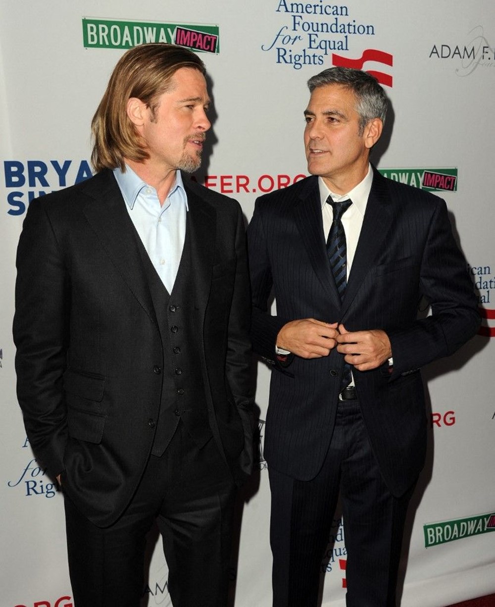 George Clooney ve Brad Pitt yllar sonra yeniden