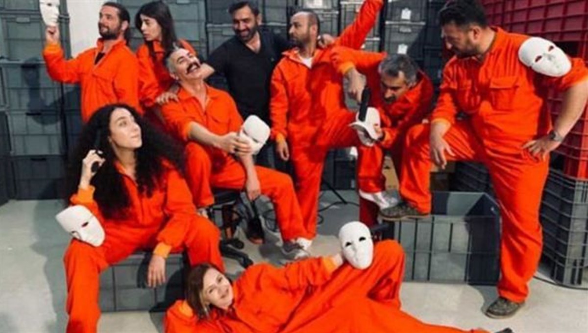La Casa De Papel'in Türkiye versiyonu La Hay De Maske'den ilk görsel