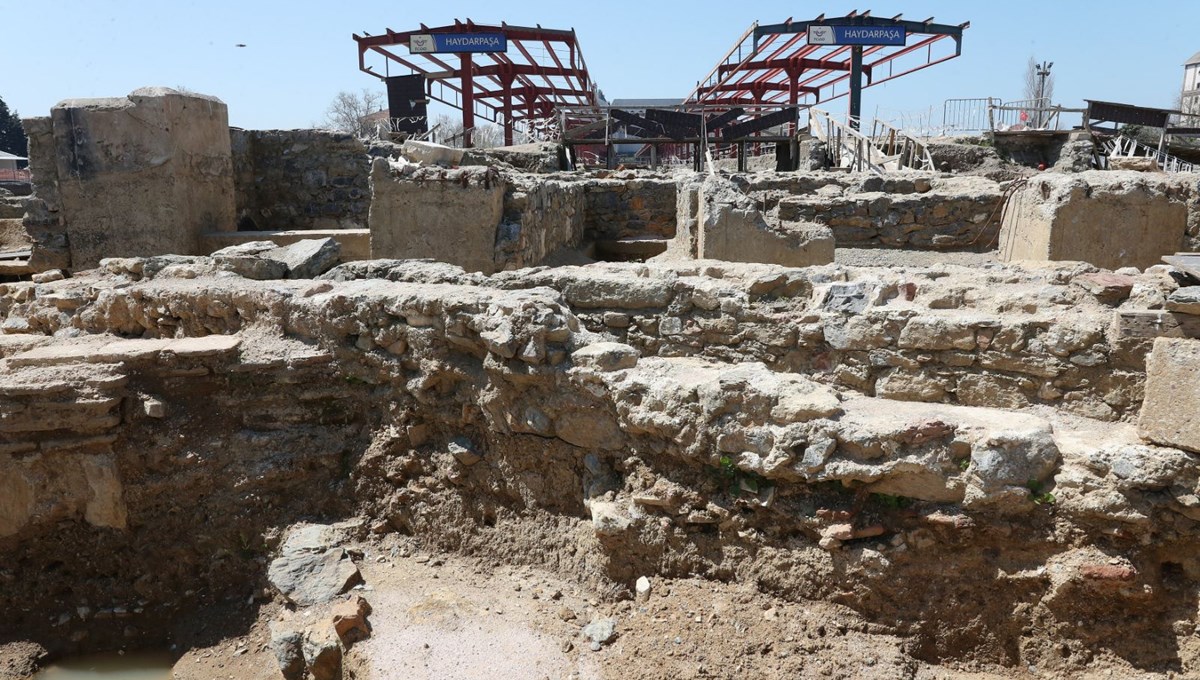 Haydarpaşa Garı'nda arkeolojik bulgu