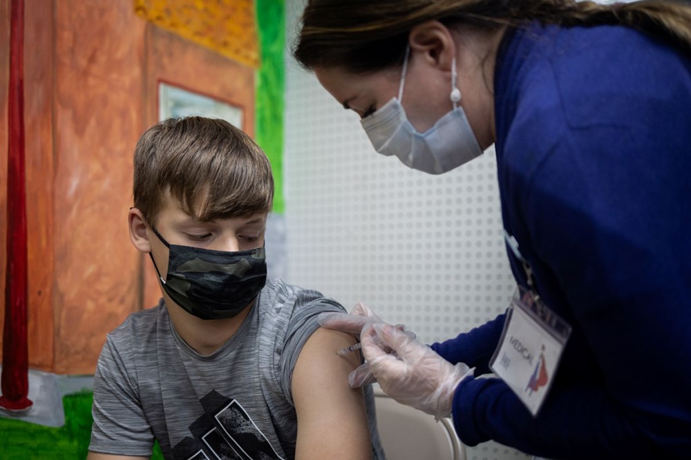 ABD’de 12-15 yaş arası 600 bin çocuk bir doz aşı oldu - 9