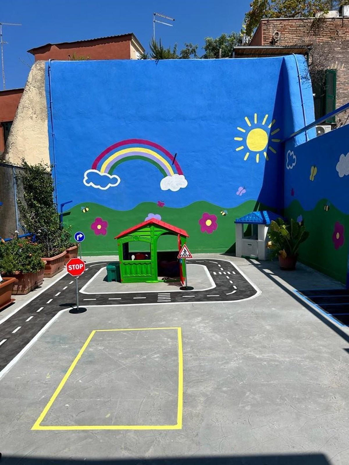Binanın yenilenmiş hali Binanın yenilenmiş hali