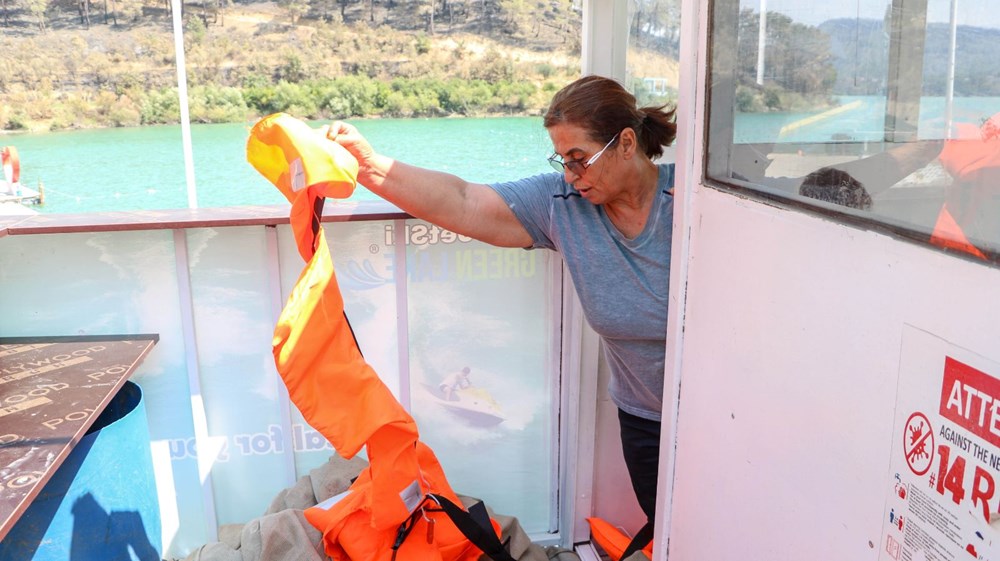 Manavgat Baraj Gölü'nde kurtarılmayı beklediler: Küllü, kömürlü sudan içtik - 8