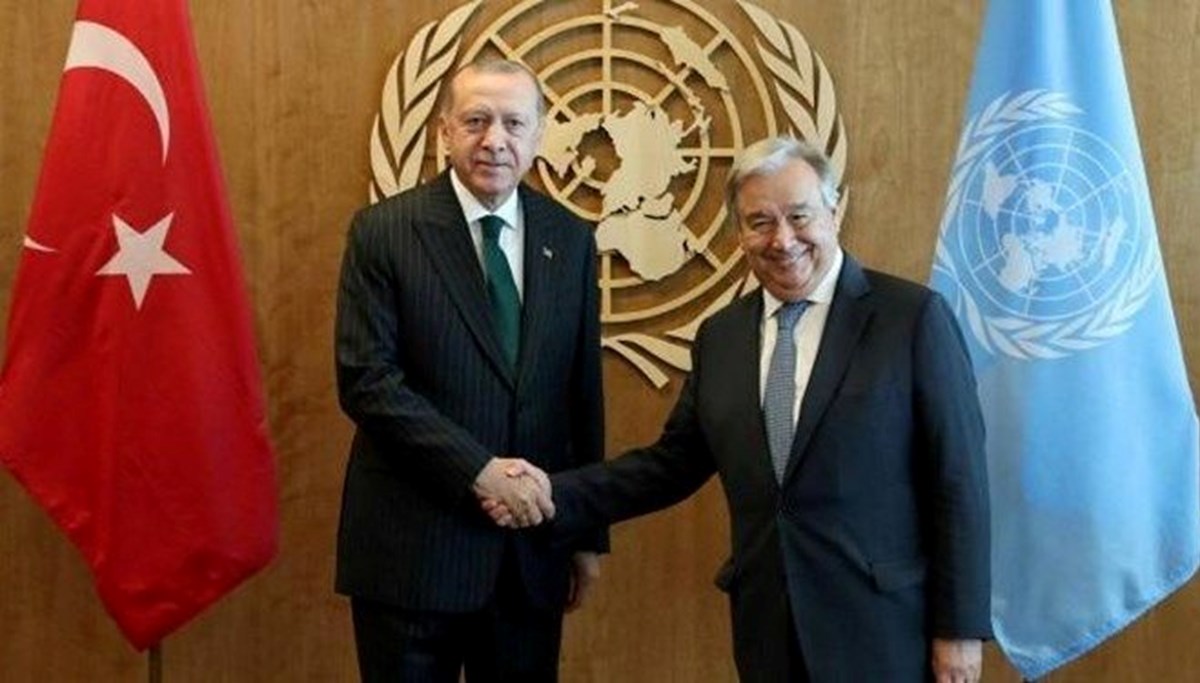 SON DAKİKA HABERİ: Cumhurbaşkanı Erdoğan, BM Genel Sekreteri Guterres ile görüştü