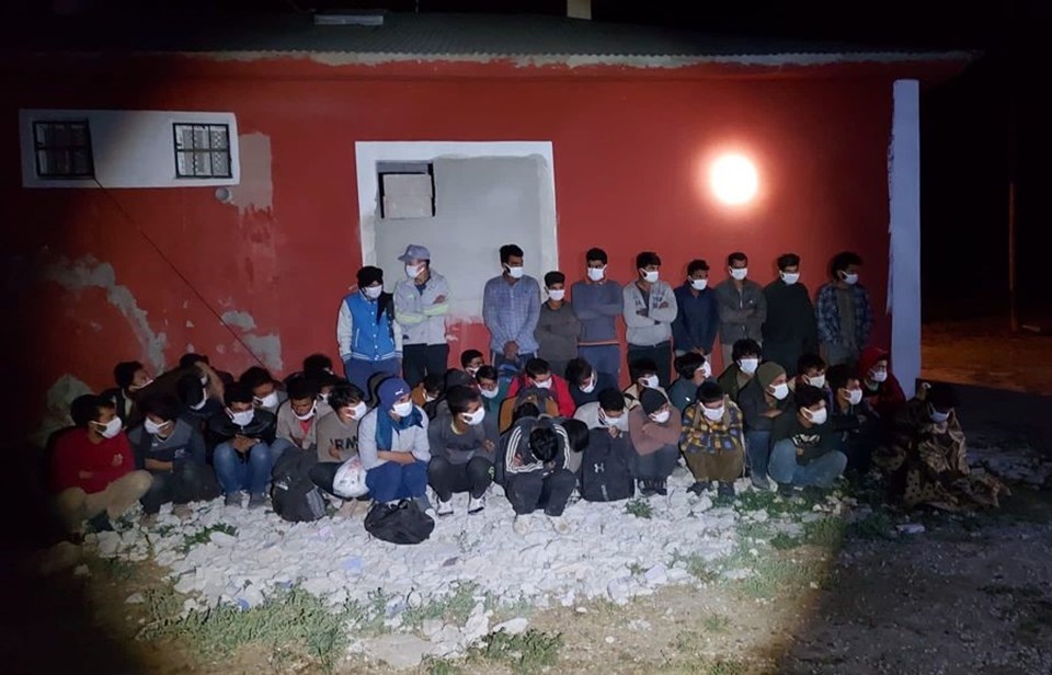 Bodrum katta 46 kaçak göçmen yakalandı - 2