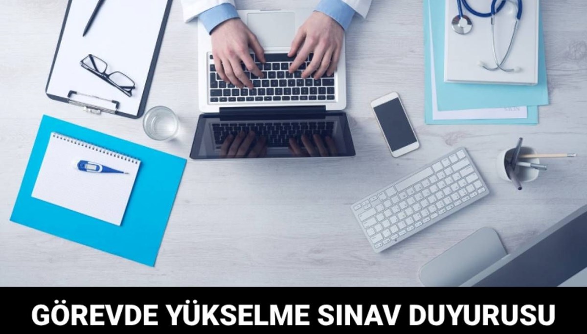 Sağlık Bakanlığından, görevde yükselme unvan değişikliği sınavı duyurusu