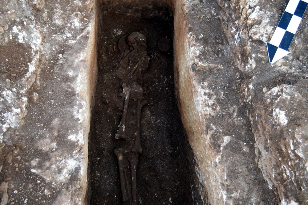 Perre Antik Kenti'nde 1500 yıllık insan iskeleti bulundu - 2