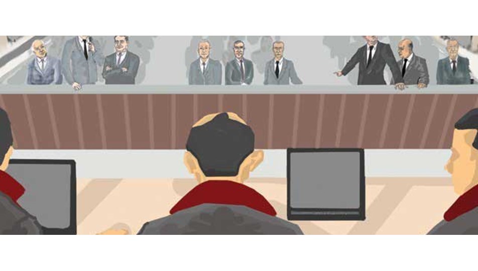 Jandarma ile avukatlar yumruklaştı