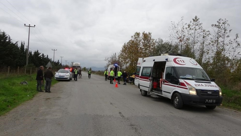 Samsun'da kamyonetin çarptığı motosikletteki iki lise öğrencisi öldü - 2