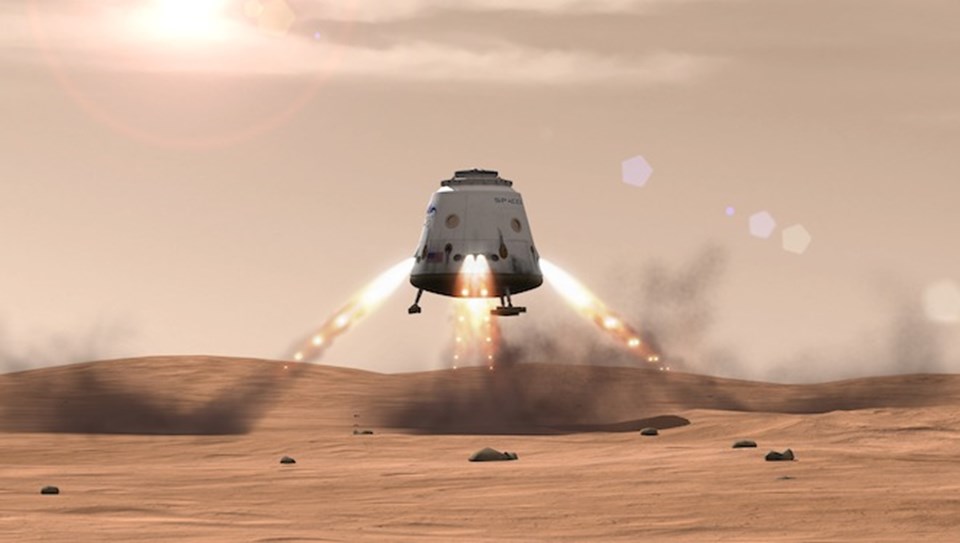 Mars'a 80 bin nüfuslu koloni - 1