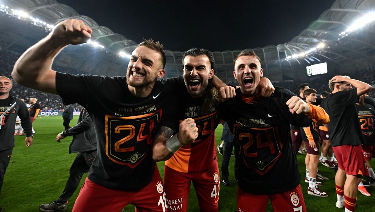 Galatasaray'dan Fenerbahçe'ye şampiyonluk göndermesi