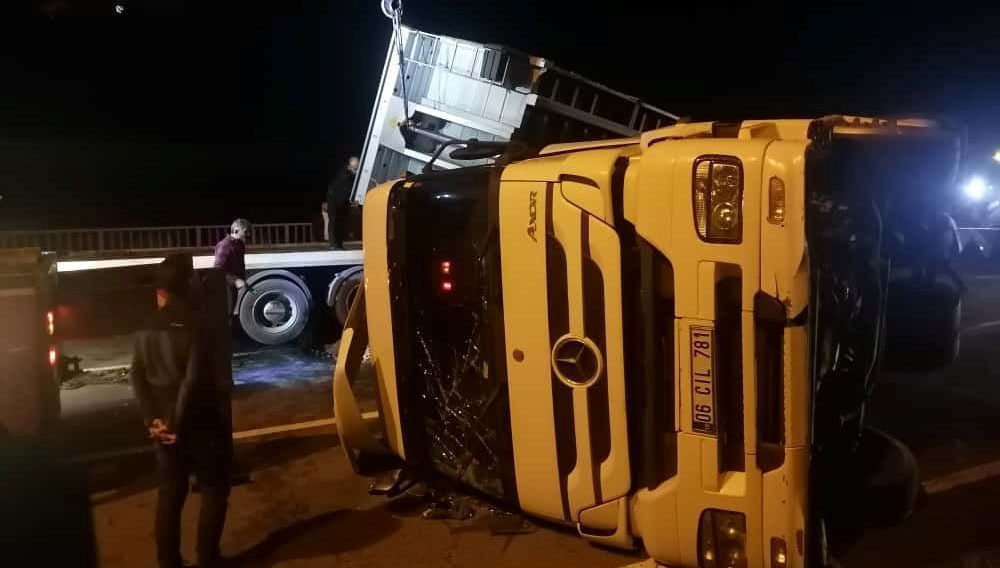 Karadeniz Sahil Yolu’nda kaza