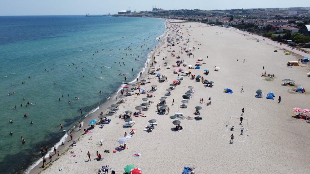 Tekirdağ'ın tatil beldesinde 500 ton çöp toplandı - 12
