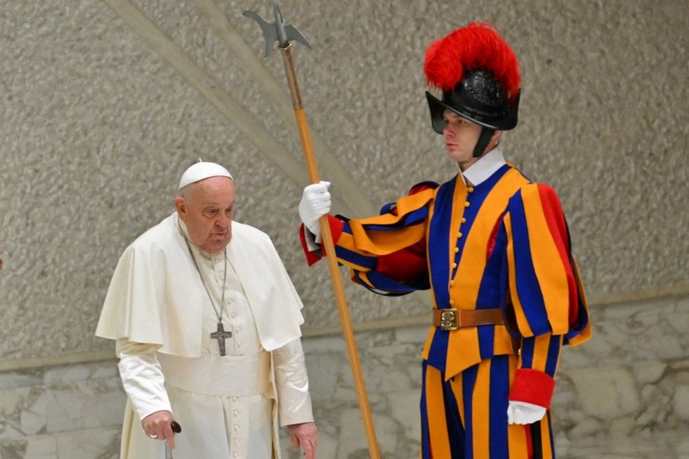 Papa Francis'in cenazesi prova ediliyor: İsviçreli Muhafızlar hazır! - 1