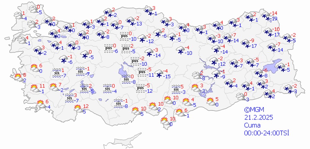 Kış daha bitmedi... İstanbul ve Ankara'da kar alarmı: Sıcaklık 12 derece azalacak - 11