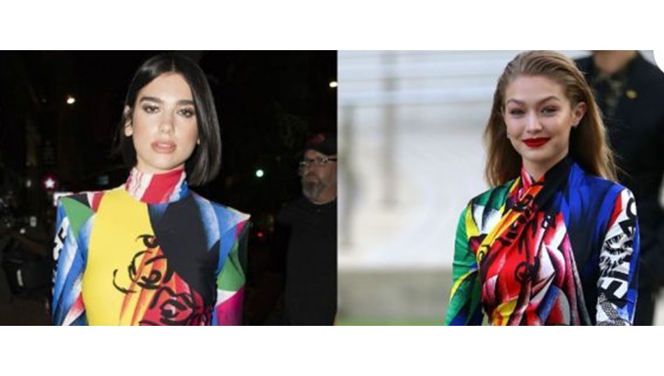 Dua Lipa, Gigi Hadid’i taklit etti