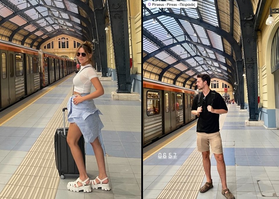 Feyyaz Şerifoğlu ile Merve Dinçkol'dan Yunanistan pozları - 2