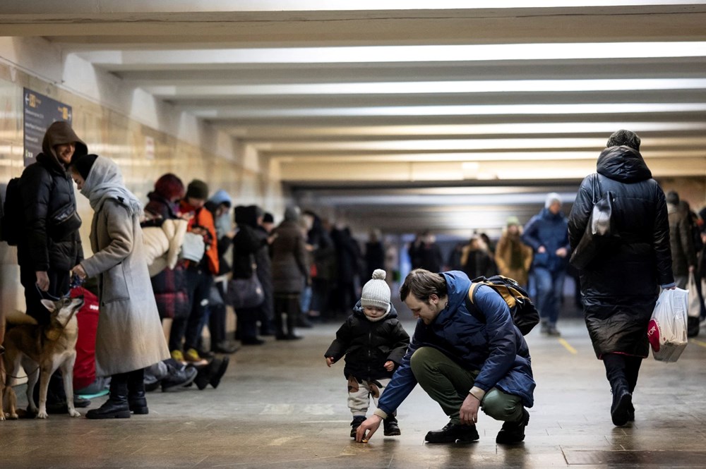 Rusya'dan Kiev'e 60'tan fazla füze saldırısı: Halk metro istasyonlarına sığındı - 9