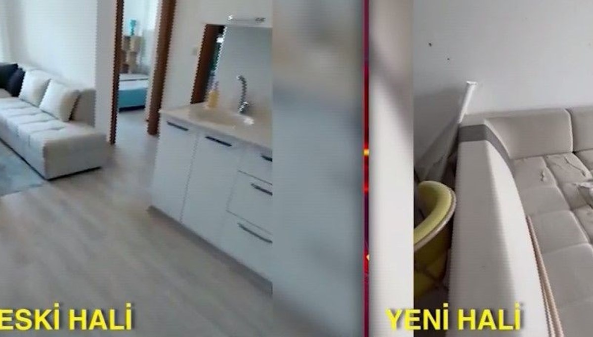 1 yıl boyunca ev sahibine kabus yaşattı