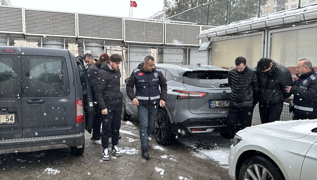 Samsun'da dolandırıcılık operasyonu: Dört şüpheli adliyede