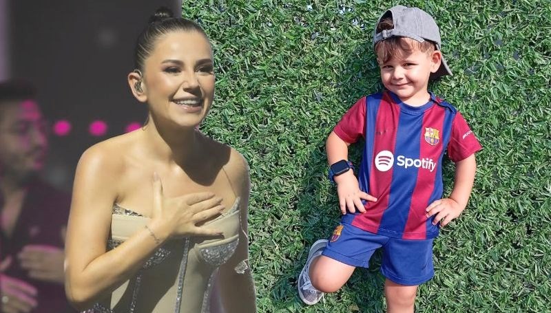 Merve Özbey'den oğlu Emir'e: İyi ki doğdun kalbim