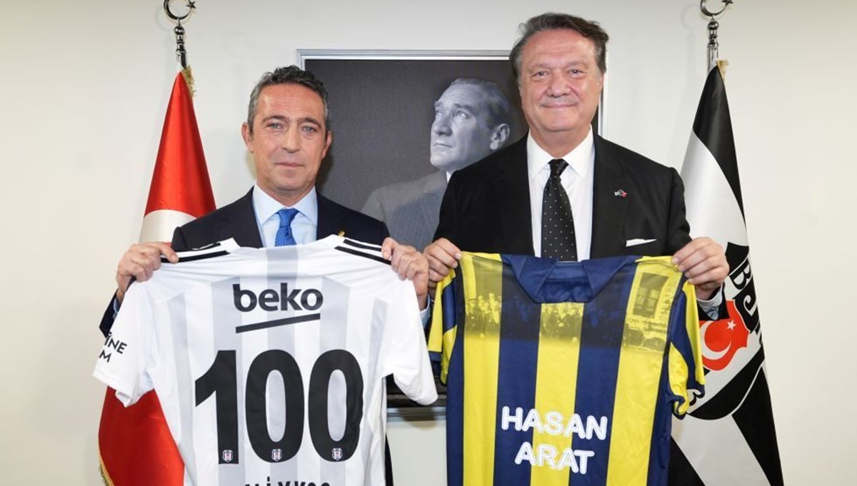 Hasan Arat ve Ali Koç'tan ortak mesaj: 2011 Süper Kupa finalini oynamak istiyoruz Hasan Arat ve Ali Koç'tan ortak mesaj: 2011 Süper Kupa finalini oynamak istiyoruz