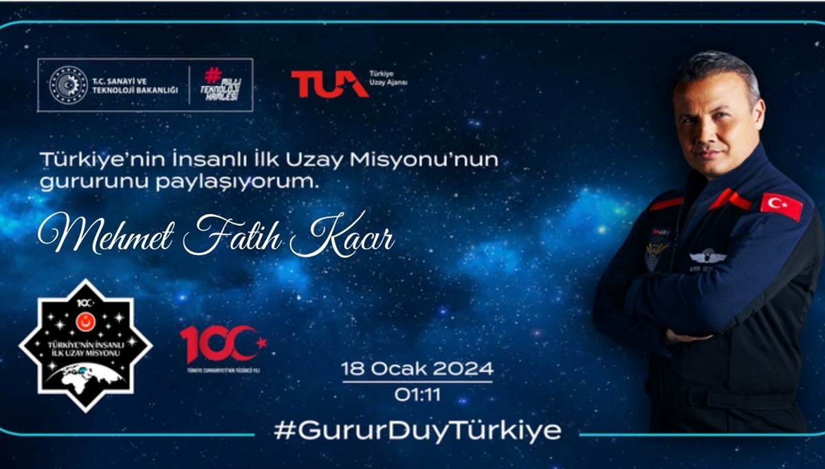 Türkiye'nin ilk insanlı uzay yolculuğu ertelendi: Alper Gezeravcı ne zaman uzaya gidecek? Uzay yolculuğu ne zaman, saat kaçta?