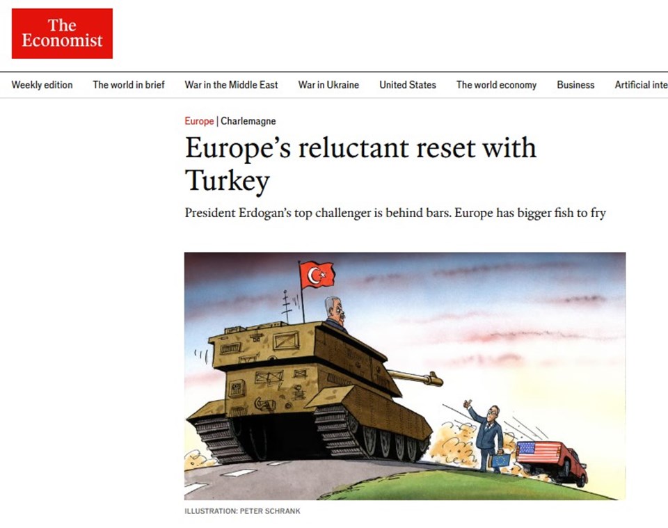 The Economist yazdı: "Erdoğan, Avrupa'nın muhtemel kurtarıcısı" - 1