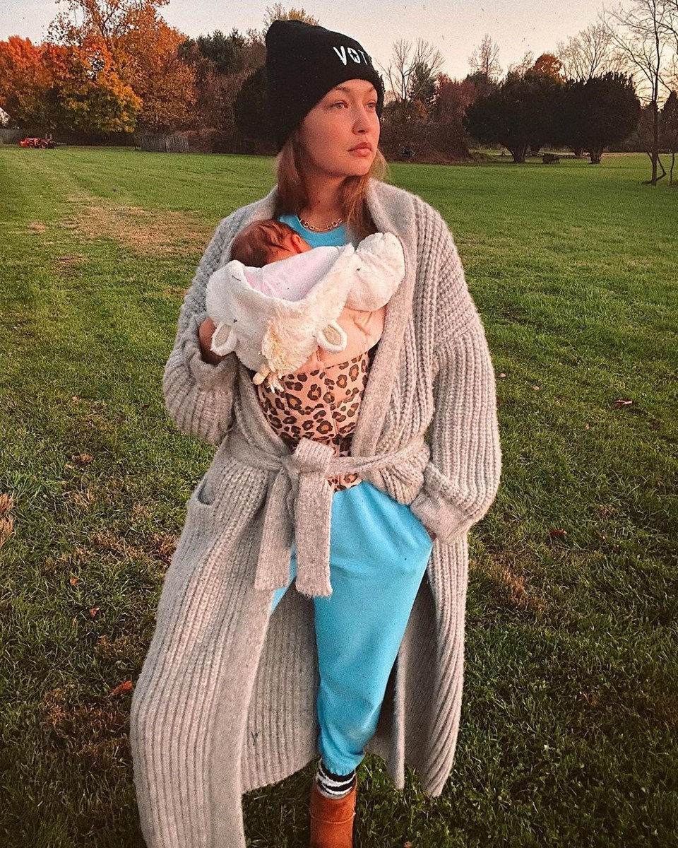 Gigi Hadid ve iki aylık kızından yeni fotoğraflar - 2