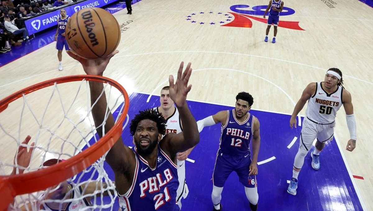 NBA'de Embiid'in 41 sayısı 76ers'a galibiyeti getirdi NBA'de Embiid'in 41 sayısı 76ers'a galibiyeti getirdi