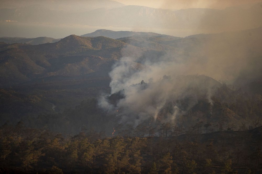 Marmaris'te orman yangını: Bakanlar son durumu açıkladı - 4