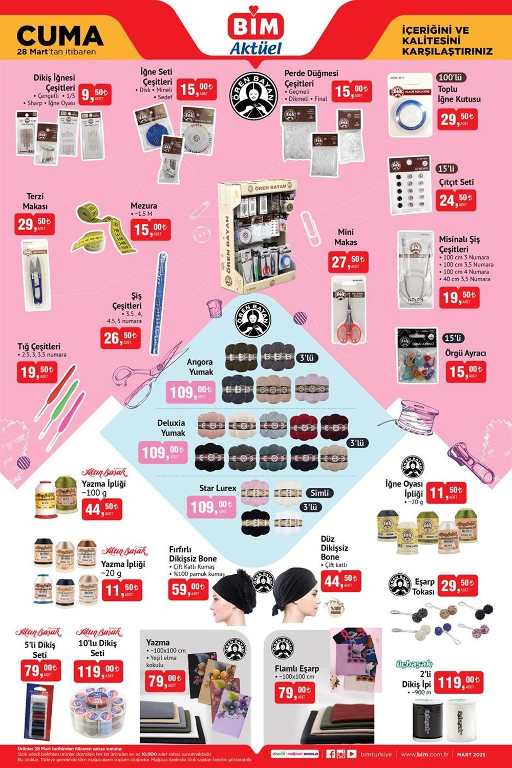 BİM Aktüel Kataloğu 25 - 28 Mart: BİM'de bu hafta hangi ürünler indirimde? Airfryer, kahve makinesi,saç şekillendirici, ağaç kesme motoru, hortum seti, oturma grubu... - 10