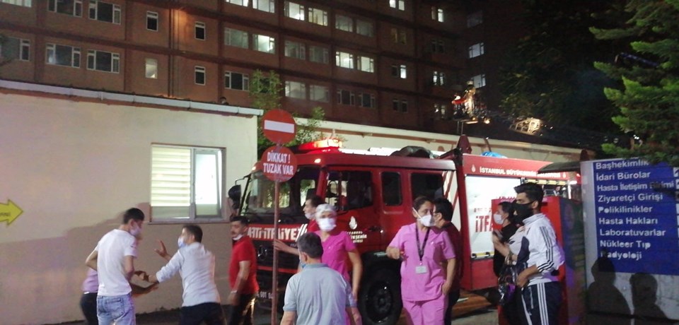 SON DAKİKA HABERİ: İstanbul Eğitim Araştırma Hastanesi'nde yangın - 1