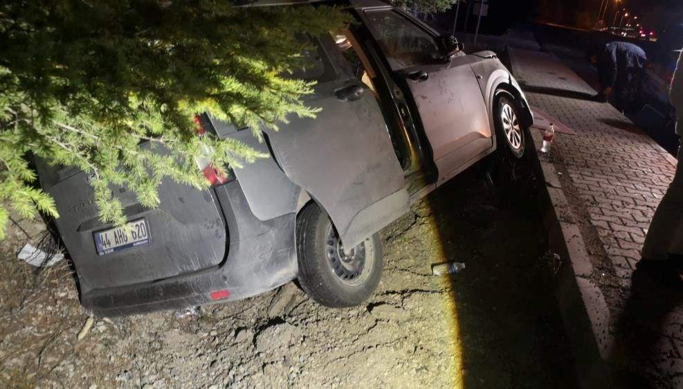 Malatya'da trafik kazası: Bir yaralı