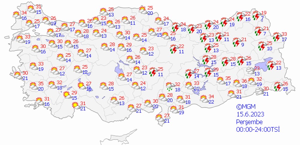 Meteoroloji 20 il için uyardı (bugün hava nasıl olacak?) - 9