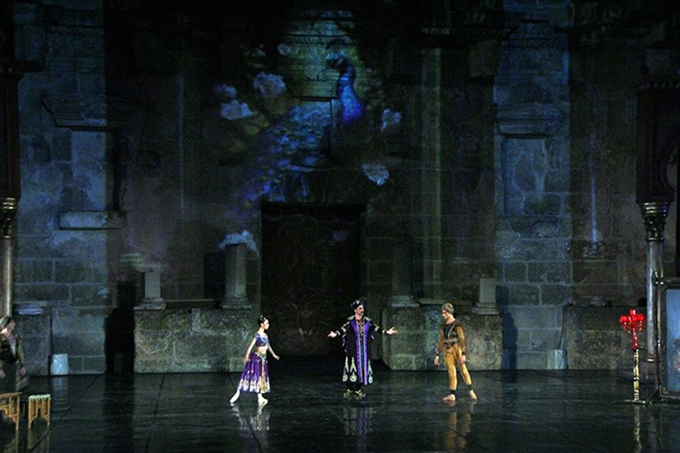 Aspendos Opera ve Bale Festivali'nde La Bayadere balesi sahnelendi - 1
